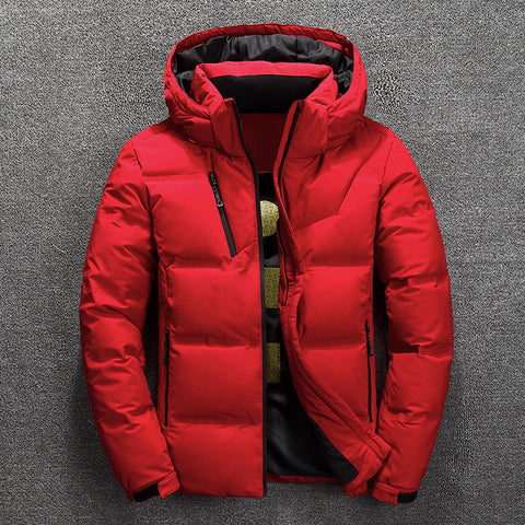 BOLUBAO 2019 Winter Down Parkas Mens Quality Thermal Thick Parka Male Warm Outwear Fashion White Duck Down Jacket Men Coats